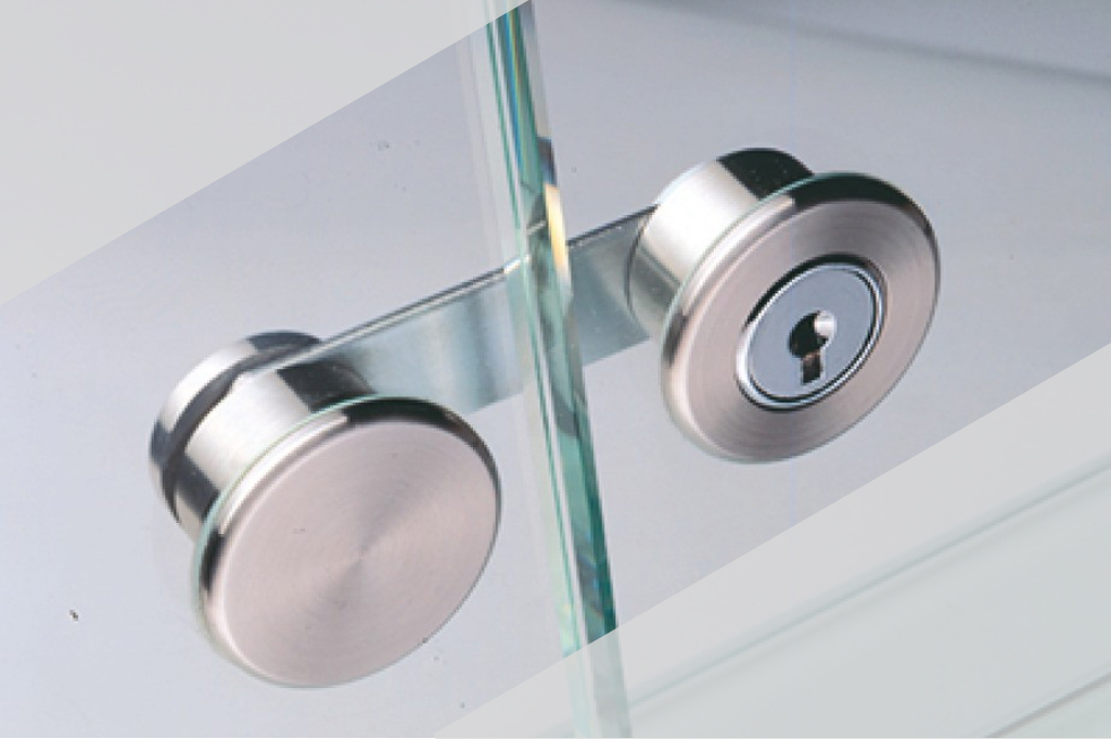 Metal and Glass door lock repair