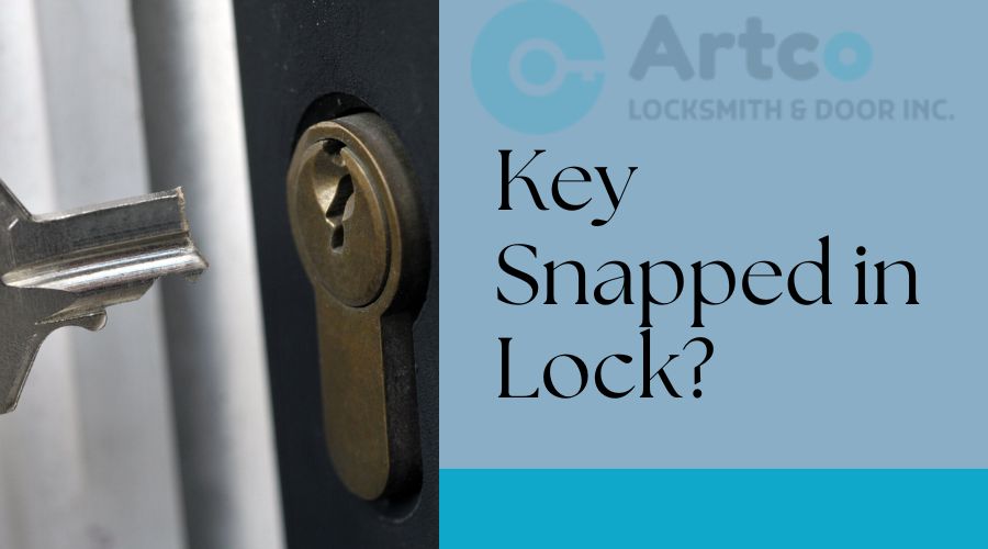 Broken Key in Door Lock