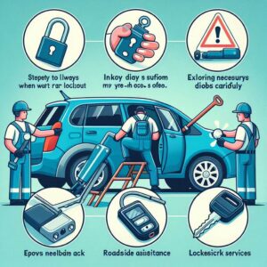 Steps to Follow When Faced with a Car Lockout